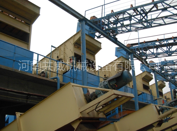 圓振篩使用現場案例